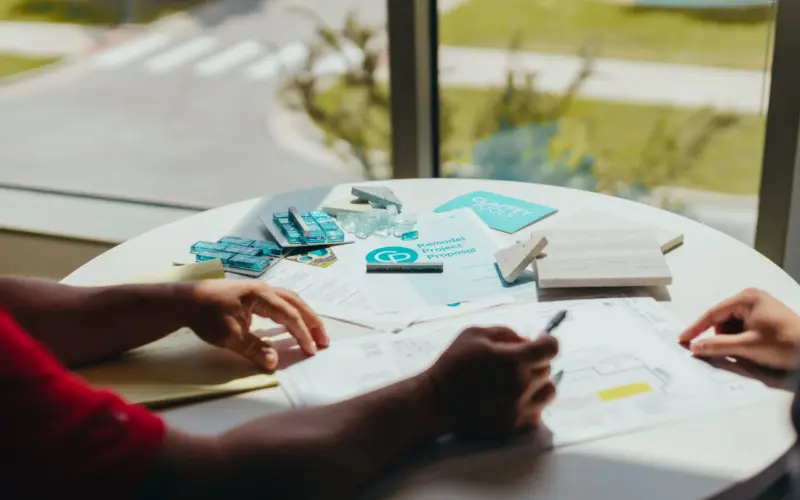 Claffey Pools Samples of Materials