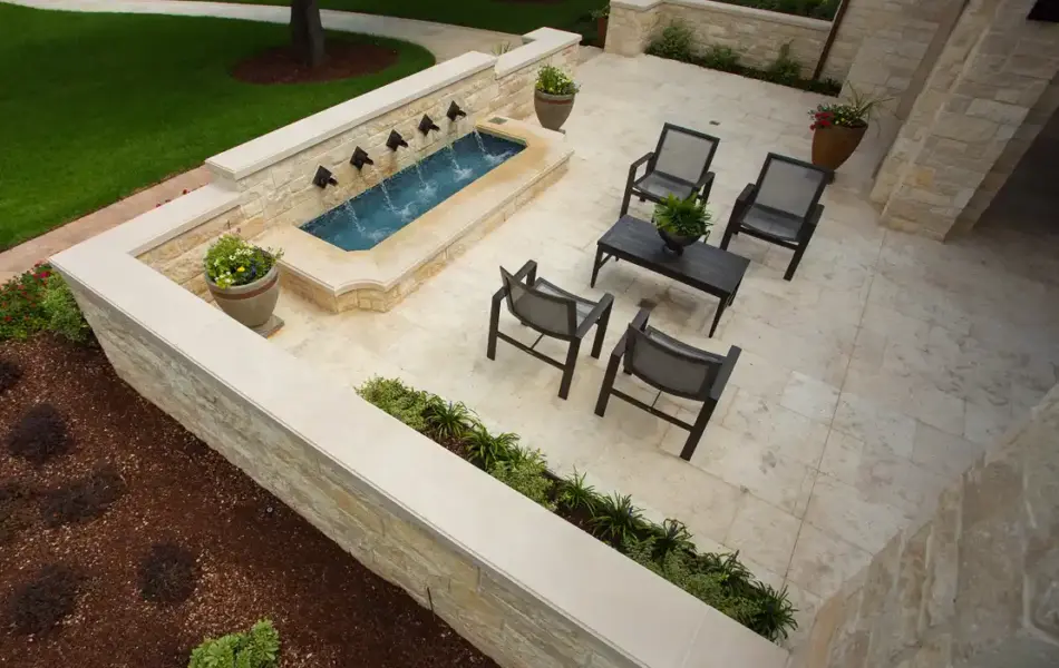 Tuscan Garden Escape Swimming Pool Project - Claffey Pools