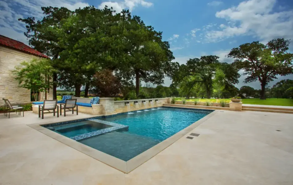 Tuscan Garden Escape Swimming Pool Project - Claffey Pools