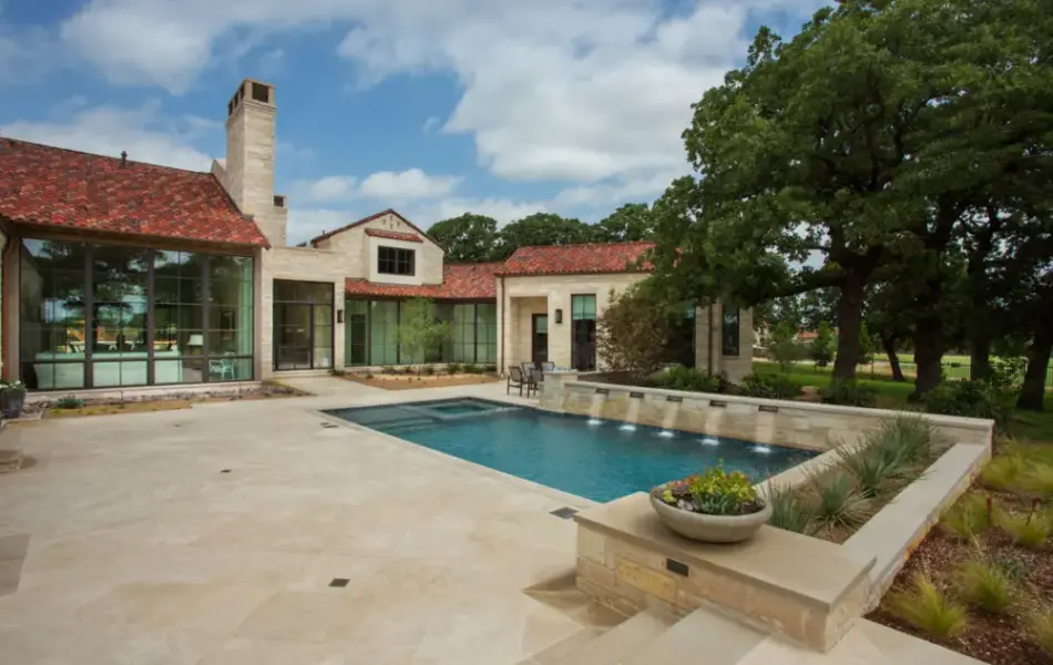 Tuscan Garden Escape Swimming Pool Project - Claffey Pools