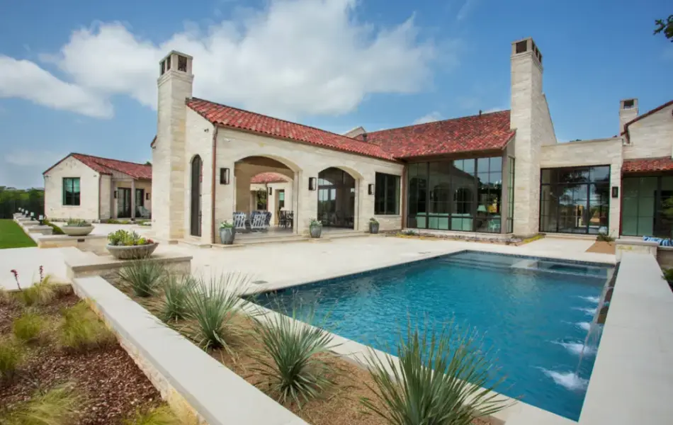 Tuscan Garden Escape Swimming Pool Project - Claffey Pools