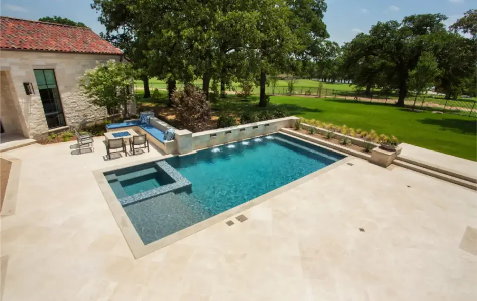 Tuscan Garden Escape Swimming Pool Project - Claffey Pools