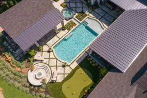 Secret Garden Space Swimming Pool Project - Claffey Pools