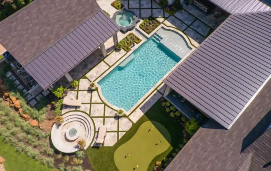 Secret Garden Space Swimming Pool Project - Claffey Pools