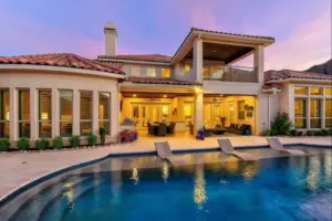 Travertine Texas Terrace Swimming Pool Project - Claffey Pools