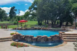 Captivating Freeform Swimming Pool Project - Claffey Pools