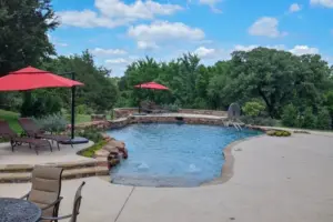 Captivating Freeform Swimming Pool Project - Claffey Pools