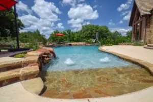 Captivating Freeform Swimming Pool Project - Claffey Pools