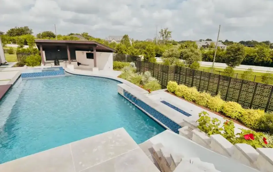 Contemporary Levels Swimming Pool Project - Claffey Pools