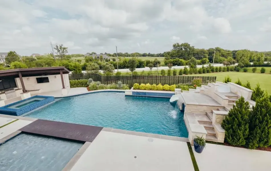 Contemporary Levels Swimming Pool Project - Claffey Pools