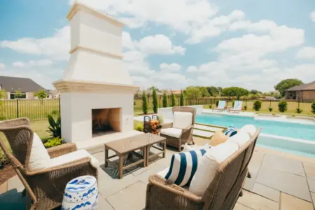 Outdoor Fireplaces - Claffey Pools