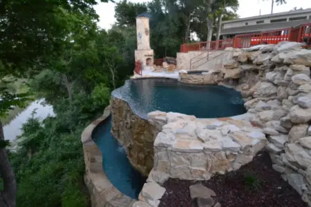 Ourdoor Fireplaces - Claffey Pools