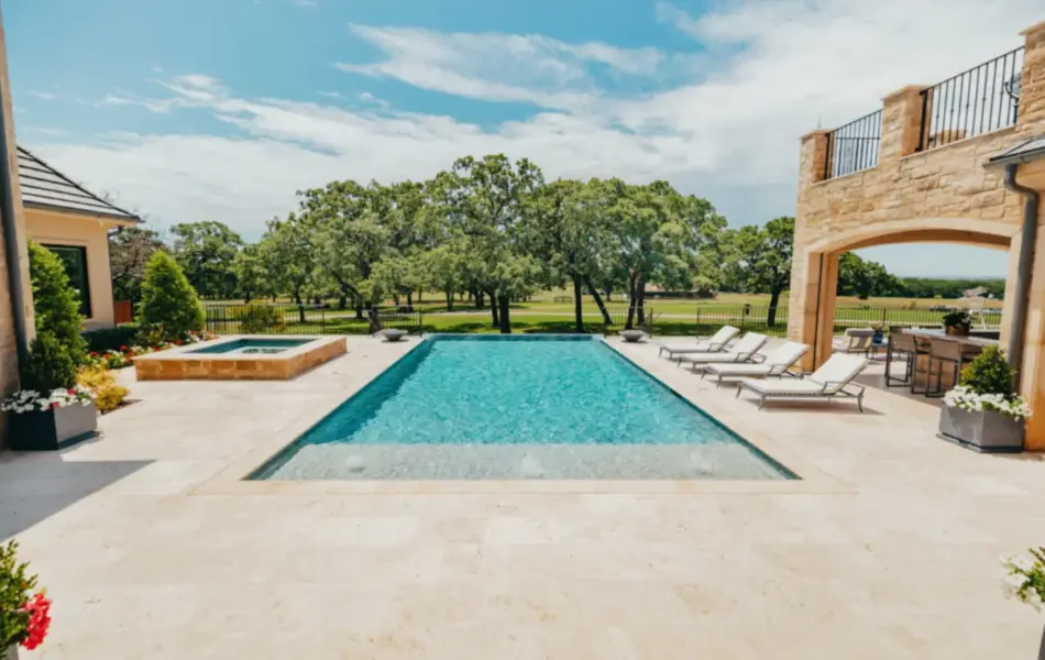 Stunning Negative Edge Space Swimming Pool Project - Claffey Pools