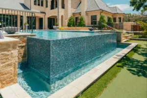 Stunning Negative Edge Space Swimming Pool Project - Claffey Pools