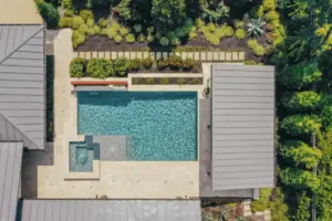 Modern meets Rust Swimming Pool Project - Claffey Pools