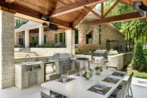 Outdoor kitchen