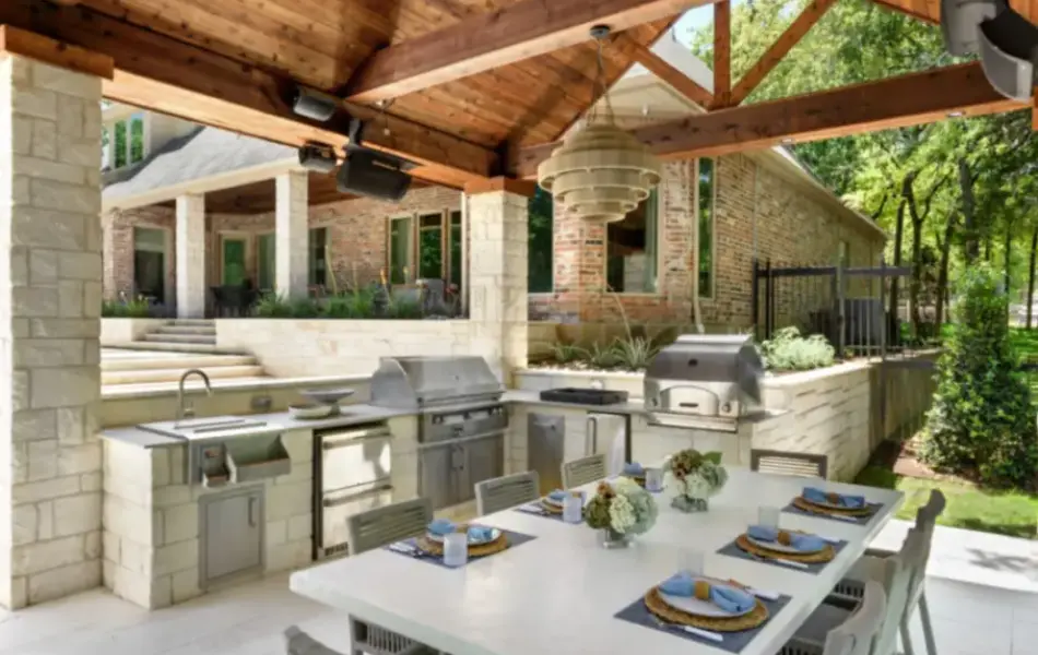 Outdoor kitchen